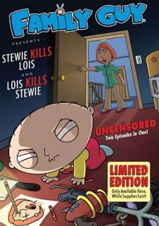 Family Guy Stewie Kills Lois Lois Kills Stewie DVD, Limited Edition f 