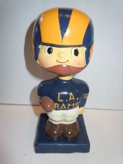 1960s Los Angeles Rams LA NFL Football Nodder Gem Mint!