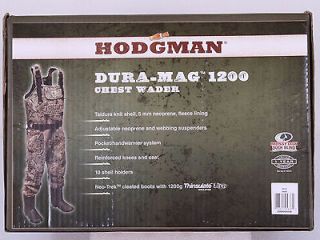 Hodgman Dura Mag 1200 Thinsulate, 5mm Neo, Mossy Oak Duck Blind Camo 