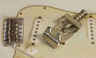 One Fender USA Vintage Strat Nickel Bridge Saddle NEW