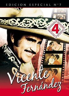 Vicente Fernandez   4 Pack Vol. 7 DVD, 2007, 4 Disc Set