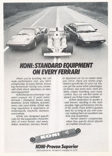 1983 Ferrari Mondial 308 GTS Koni Shocks   Classic Vintage 
