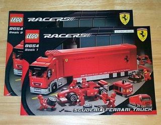   INSTRUCTION BOOKS Scuderia Ferrari Truck (2005) (BOOK ONLY, NO LEGO