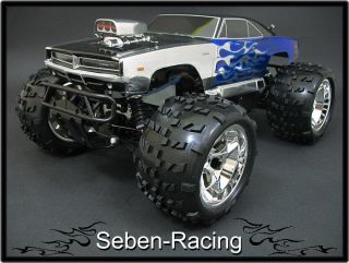 Monster Truck RC Body Shell 1/8 (free choice) Seben Pimp Style