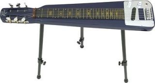 Rogue EA 3 Lap Steel Guitar with Stand and Gig Bag Blue