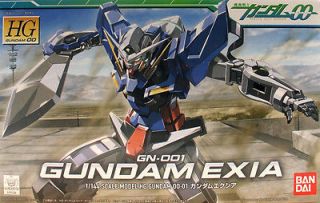 Gundam 00 1/144 HG #01 GN 001 Gundam Exia Model Kit High Grade Bandai