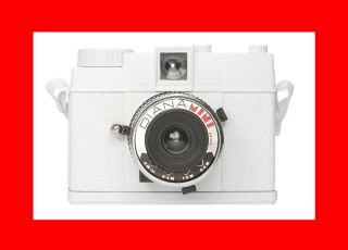   Diana Mini White Camera Film 35mm 35 mm Half Frame Photography