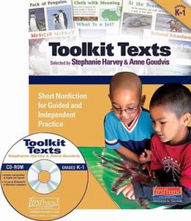 Toolkit Texts Grades K 1 Short Nonfiction for Guided and Independent 
