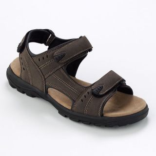 Croft & Barrow mens Fisherman Velcro Sandals sizes; 8, 9, 10, 11, 12 