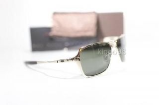 New Oakley Inmate Polished Gold/Grey Asian Fit 05 636J Sunglasses