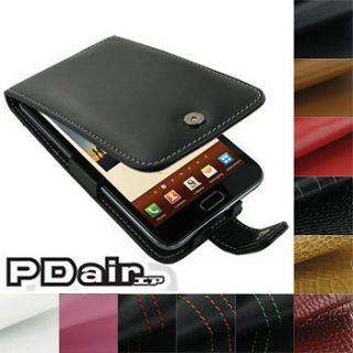 Leather Case for Samsung Galaxy Note LTE SGH i717 Flip (F41) by PDAIR