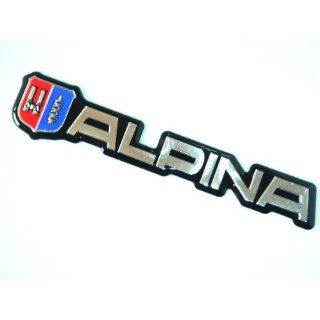 BMW Alpina Aluminum Trunk Emblem: Automotive