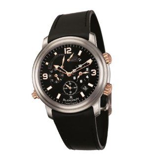 Blancpain Mens 2041.12A30.64B Leman GMT Alarm Watch Watches  