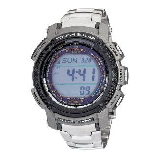   Digital Multi Function Titanium Bracelet Watch: Watches: 