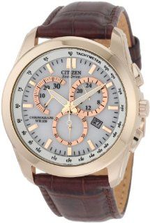 Citizen Mens AT1183 07A Chronograph Eco Drive Watch Watches  