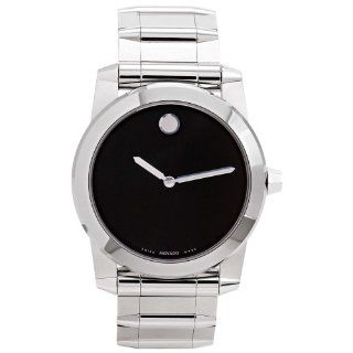 Movado Mens 605808 Vizio Stainless Steel Bracelet Watch Watches 