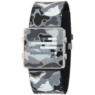 Nooka Unisex ZENH CAMO GG ZenH Camouflage Grey Aluminum Watch: Watches 
