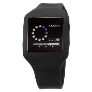 Nooka Unisex ZUB ZIRC BK 20 Zub Zirc Black PolyurethaneWatch Watches 
