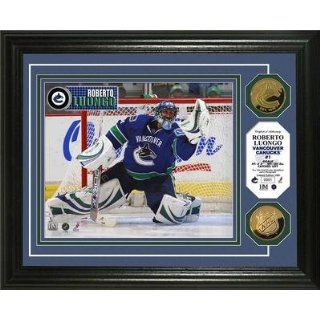 Roberto Luongo Vancouver Canucks 24KT Gold Coin Photo Mint 