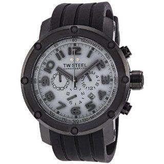 TW Steel Mens TW129 Grandeur Tech Dark Grey Dial Watch Watches 