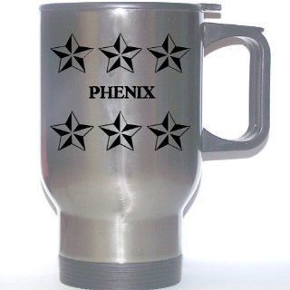 Personal Name Gift   PHENIX Stainless Steel Mug (black 