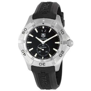TAG Heuer Mens WAF1014FT8010 Aquaracer Black Dial Watch Watches 