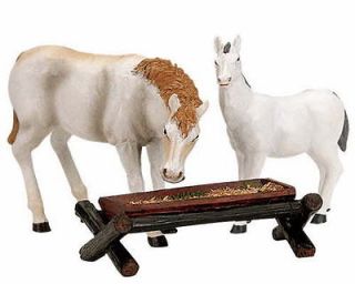 Lemax Village Collection Horse at the Trough Set of 3 # 12517