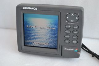 Lowrance LMS 525C GPS Receiver Sonar Fishfinder with LGC 3000 Antenna