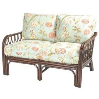 White Craft S130821B 604NU Nutmeg Tanjay Love Seat S130821 