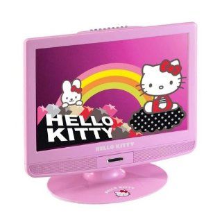 INGO Hello Kitty DVD player/LCD TV Combo HET003W: .co.uk 