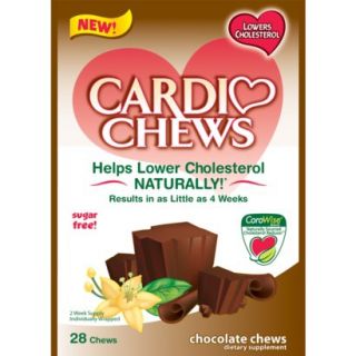 Cardio Chews Cholesterol Lowering Supplement   Chocolate product 