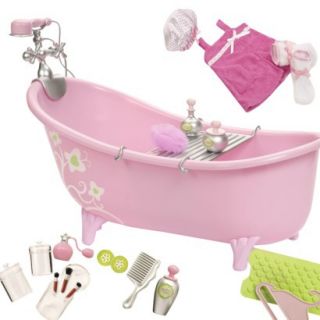 Our Generation Home Accessory   Pink Bathtub product details page