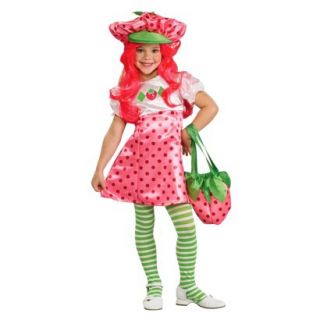 Girls Strawberry Shortcake   Strawberry Shortcake Deluxe Costume 