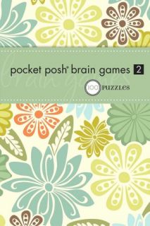   Pocket Posh Brain Games 2 100 Puzzles by The Puzzle 