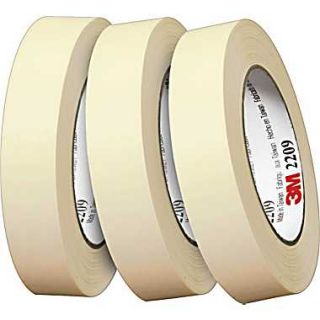 Scotch® #2209 Paper Masking Tape, 3x60 yds., 12 Rolls  