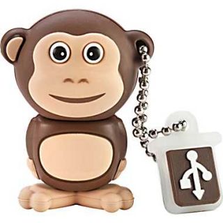 Emtec Animals 8GB USB 2.0 USB Flash Drive (Monkey)  Staples®