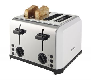 TEFAL TT543115 4 Slice Toaster   Stainless Steel  Pixmania UK
