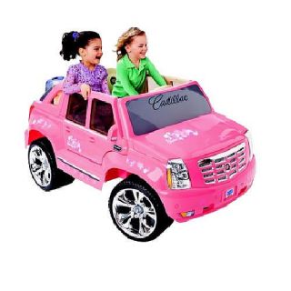 Power Wheels Fisher Price Barbie Cadillac Hybrid Escalade EXT   Pink