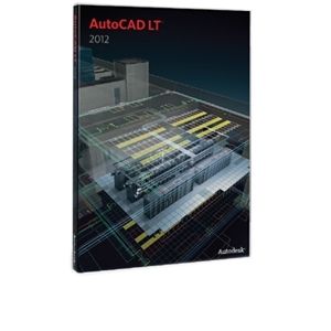 Autodesk AutoCAD LT 2012 Software   Commercial, Single License Module 