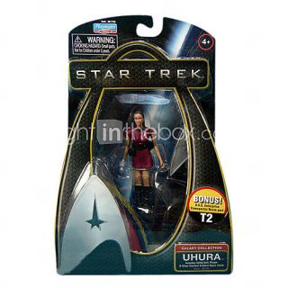 Star Trek figura de ação Uhura com acessórios da empresa t2   USD $ 