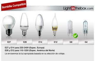 cristal moderna lámpara colgante con 3 luces (base g9 bombilla)   USD 