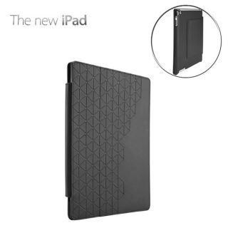 Portfolio en polycarbonate noir dédiée pour le nouvel iPad   Design 