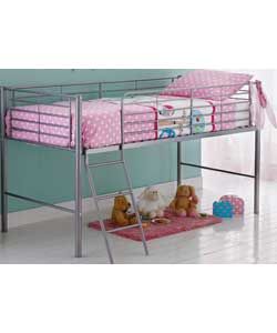 Buy Metal Mid Sleeper Bed Frame with Charley Mattress at Argos.co.uk 