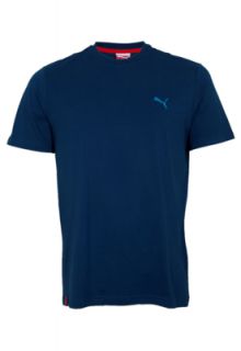 Camiseta Puma Puma ESS Azul   Compre Agora  Dafiti