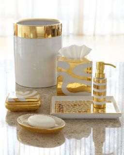 Waylande Gregory Porcelain & Gold Vanity Accessories   The Horchow 