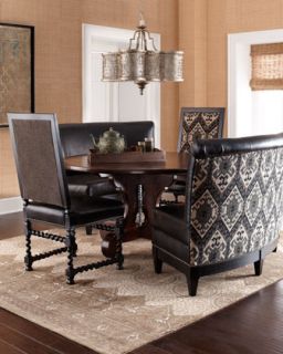 Haute House Carter Banquette & Chair and Nuson Dining Table   The 