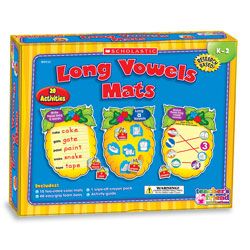 Scholastic Long Vowels Mats by Office Depot