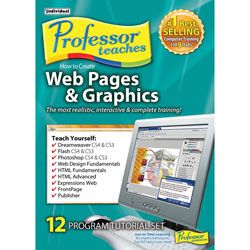 Professor Teaches How to Create Web Pages Graphics 7 Traditional Disc 