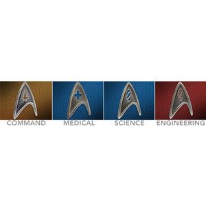   Star Trek Insignia Pins
