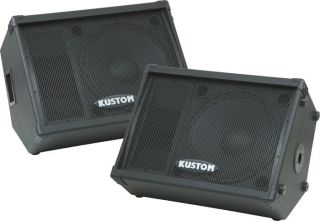 Kustom KPC15M 15 Monitor Speaker Cabinet with Horn Pair (KIT 600553)